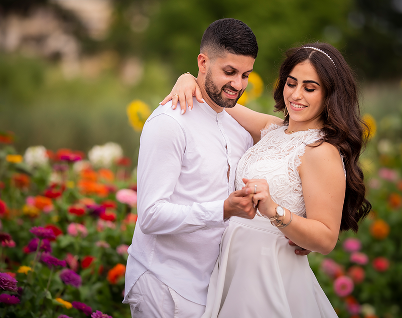 Engagement photography at Village Square, image 1